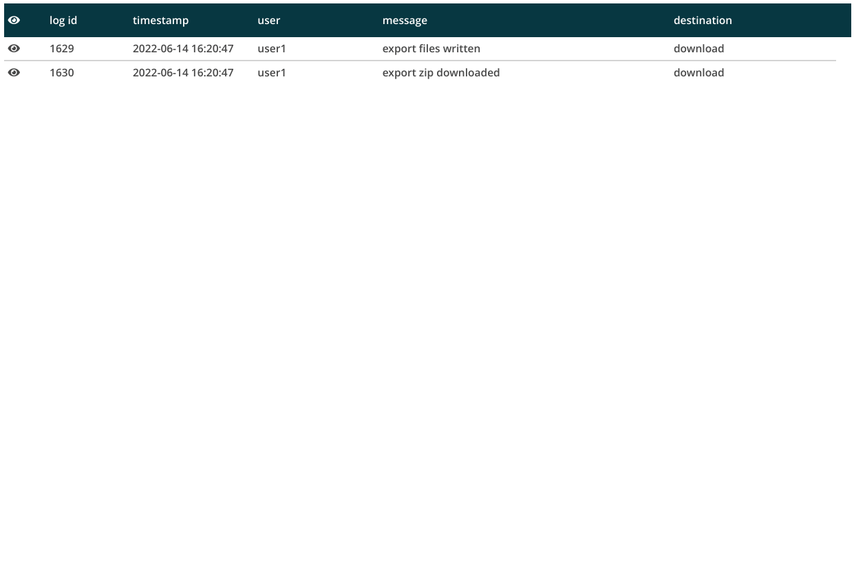 Yes3 logs select v1